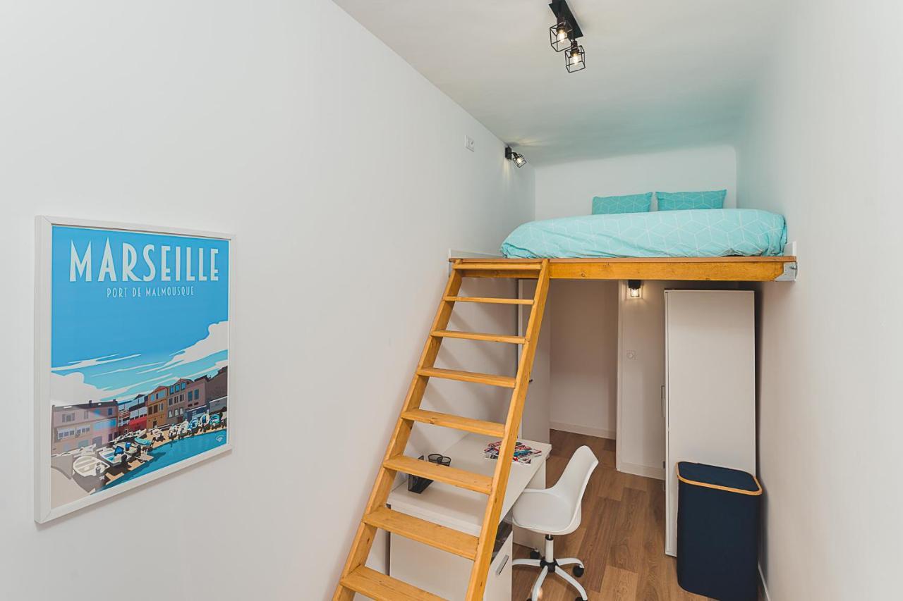 Magnifique T5 - Gare St Charles - 4 A 10 Personnes Apartment Marseille Bagian luar foto