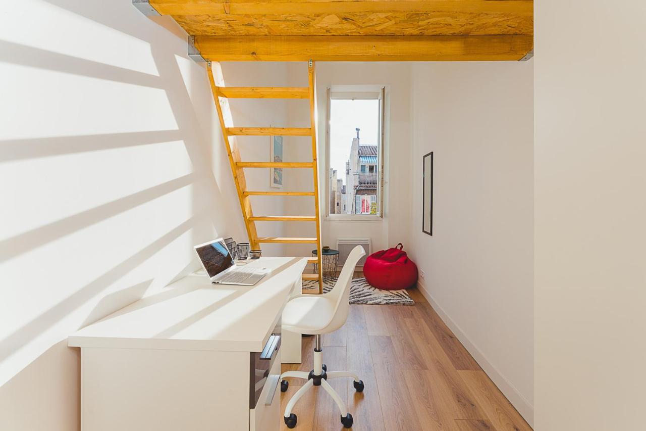 Magnifique T5 - Gare St Charles - 4 A 10 Personnes Apartment Marseille Bagian luar foto