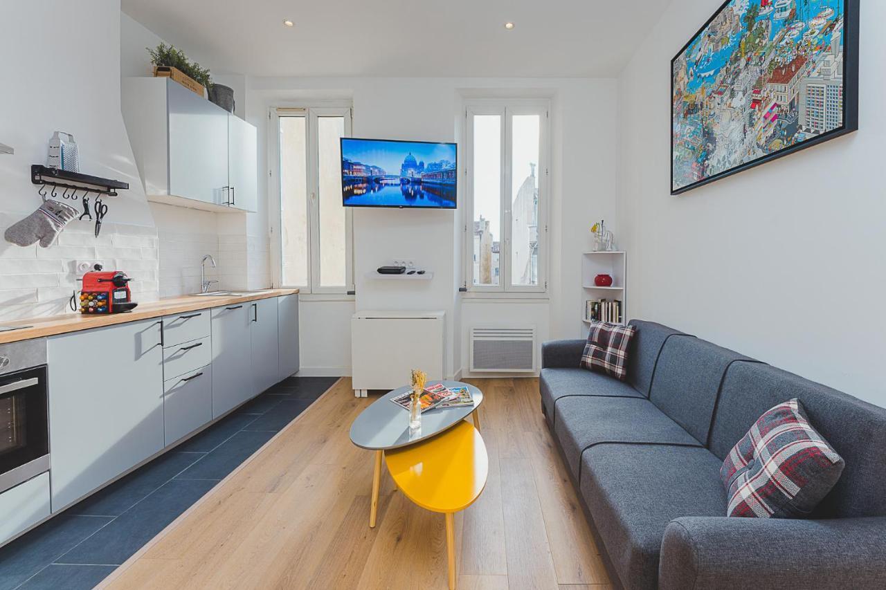 Magnifique T5 - Gare St Charles - 4 A 10 Personnes Apartment Marseille Bagian luar foto